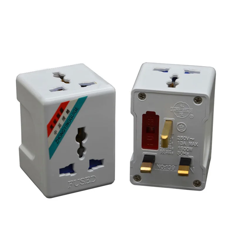 Штепсельная Вилка стандарта Великобритании 3 контакта 13 А 250 В 2 шт. | Электроника