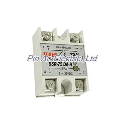 Постоянного тока в переменный переменного твердотельные реле SSR 75 DA H 75A 3 32 В