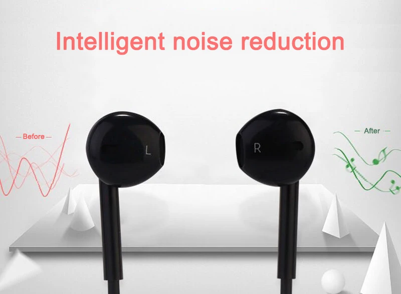 Wireless Earphone Bluetooth Neckband Sport High Fdelity Sound Earbuds with Mic for iPhone Samsung Xiaomi | Электроника