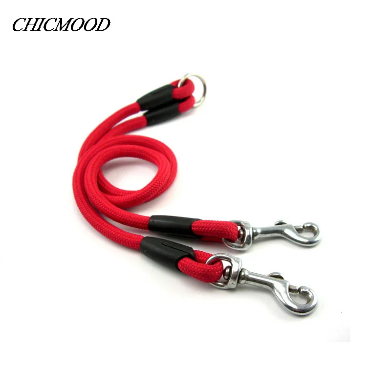 Нейлоновый двойной поводок соединитель для собак без спутывания домашних