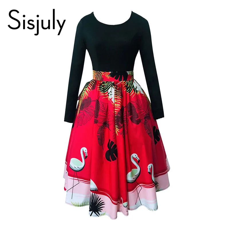 Sisjuly Для женщин Осенние наряды Средства ухода за кожей Шеи до середины икры