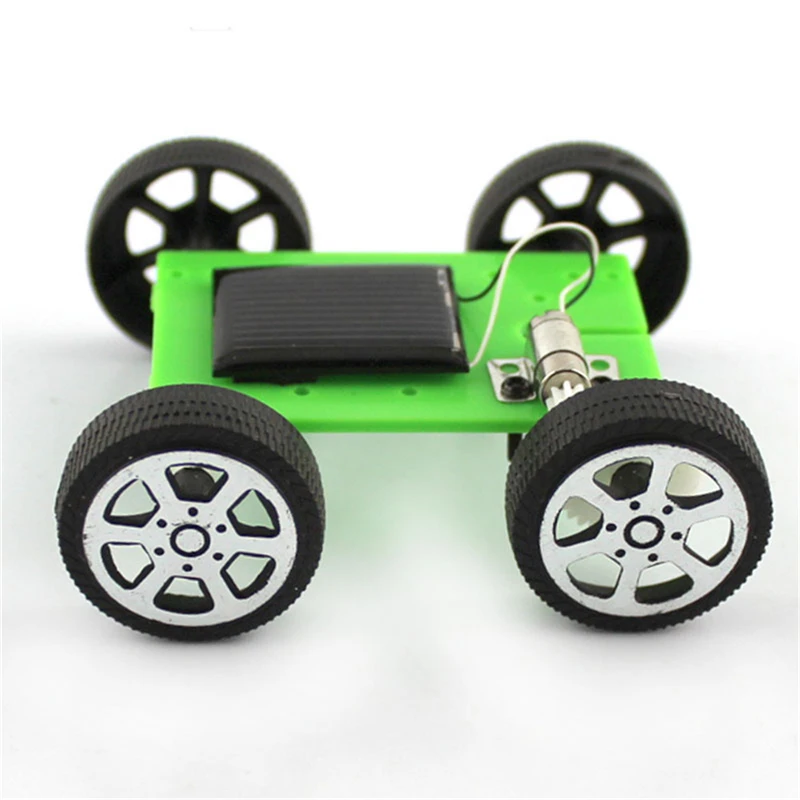 1 Набор мини игрушка на солнечных батареях DIY автомобильный набор Детский