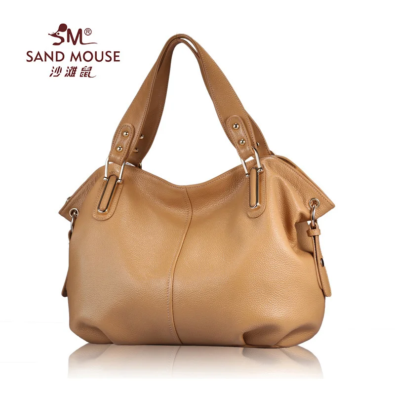 ПЕСОК МЫШИ 2017 Новая Мода дамские Сумки Натуральная Кожа Женщины Деловые Мешки