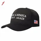 Новая американская шапка при президенте превратите Америку в Великую шляпу снова, шляпа Дональда, Республиканская шляпа, шляпа MAGA, сетчатая шляпа с вышивкой, красная #10
