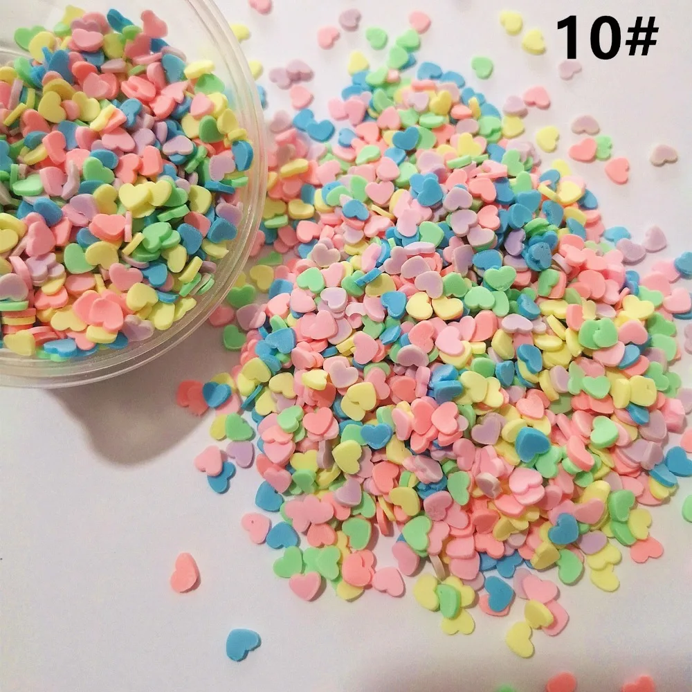 50 г/пакет слизи глина брызгает наполнитель DIY Поставки конфеты поддельные торт