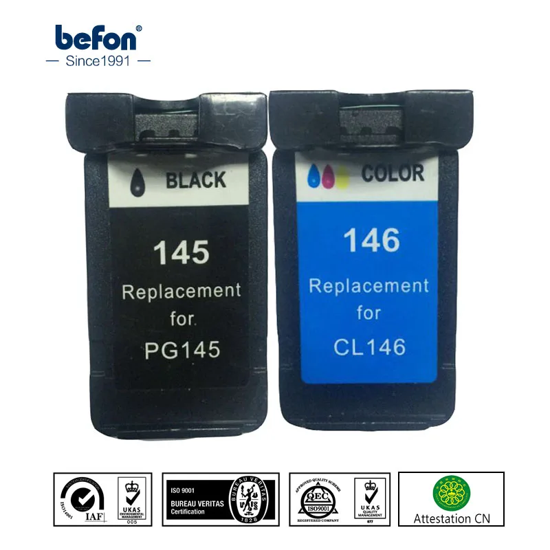 Befon совместимый 145 146 картридж Замена для Canon PG145 CL146 PG CL MG2410 2510 IP2900 2900|ink cartridge|replacement