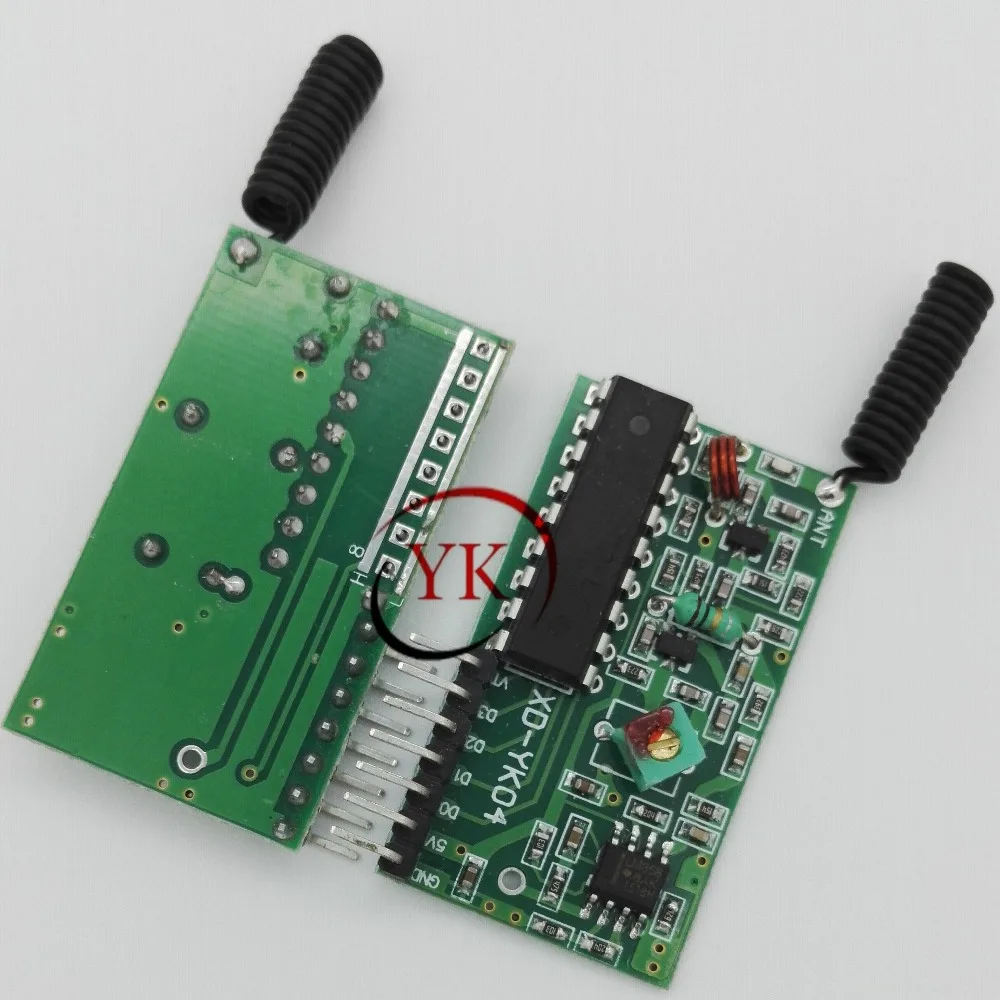 Модуль приемника радиочастотного передатчика 4 канальный модуль с мгновенной