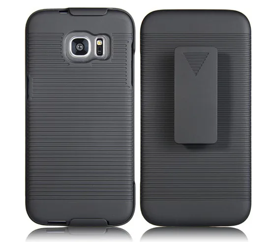 Чехол кобура 2 в 1 комбинированный Жесткий с подставкой и зажимом для ремня Samsung