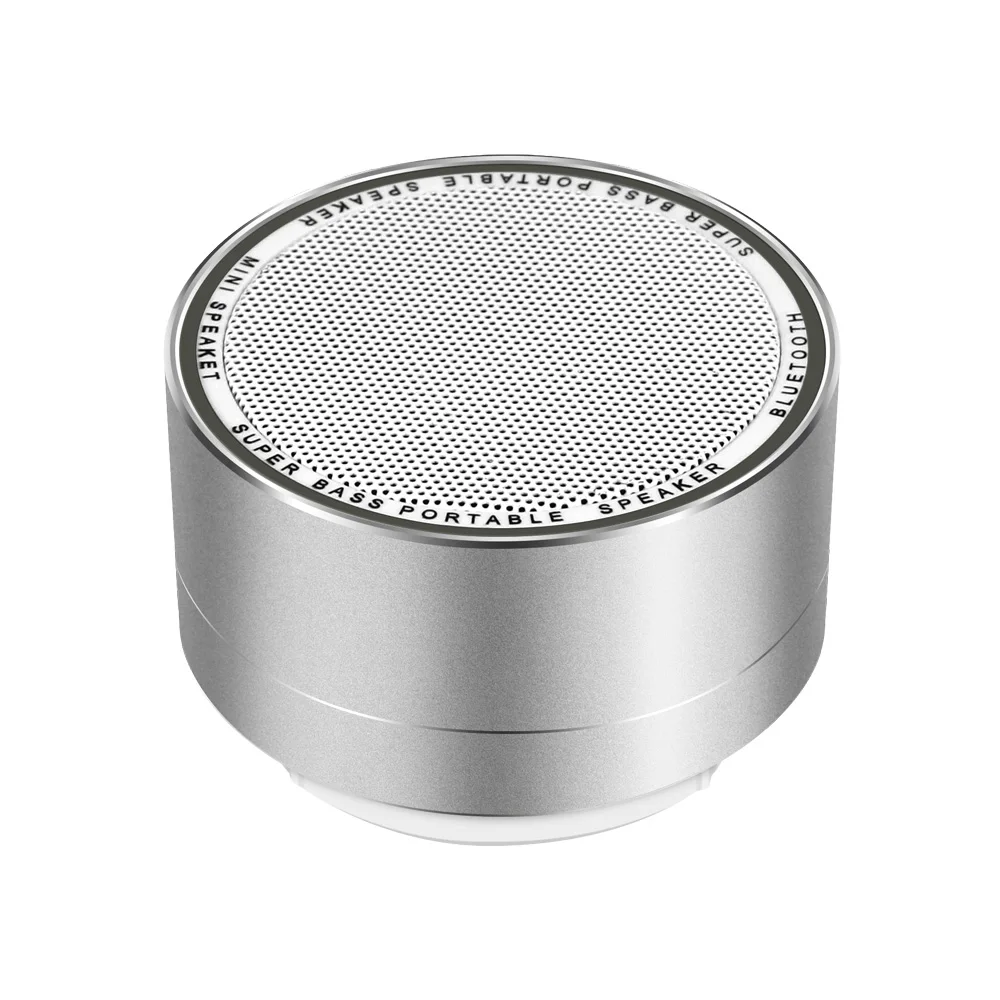 BetterHope BH-A10S Портативный беспроводной Bluetooth динамик металлический мини сабвуфер с