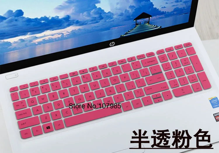 Тонкий силиконовый чехол для клавиатуры ноутбука HP ENVY 15-as110tu as109tu as032tu 15-AE122TX AT125TX