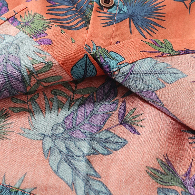 

BINIDUCKLING European Toddler Summer Baby Boys Kids Clothes Set Leaves Print Turn-down Collar Shirt+Shorts Children Clothing Set