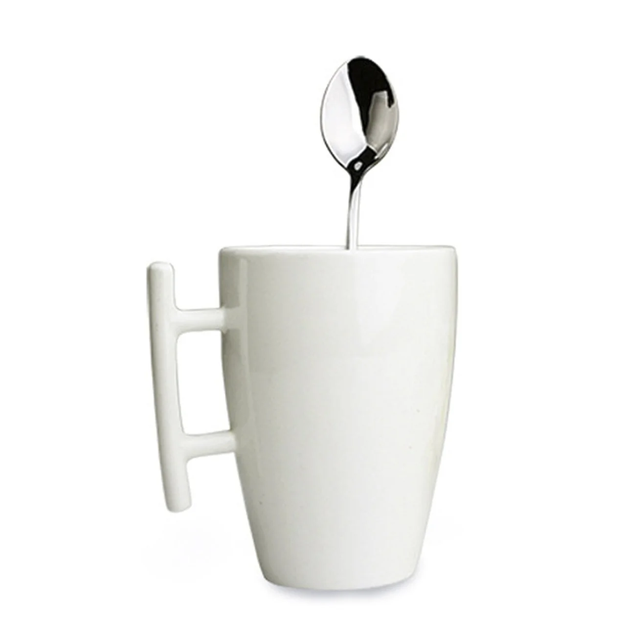 

2pcs Coffee Latte Spoon Stainless Steel Long Handle Glass Ice Cream Sundae Tea [3]
