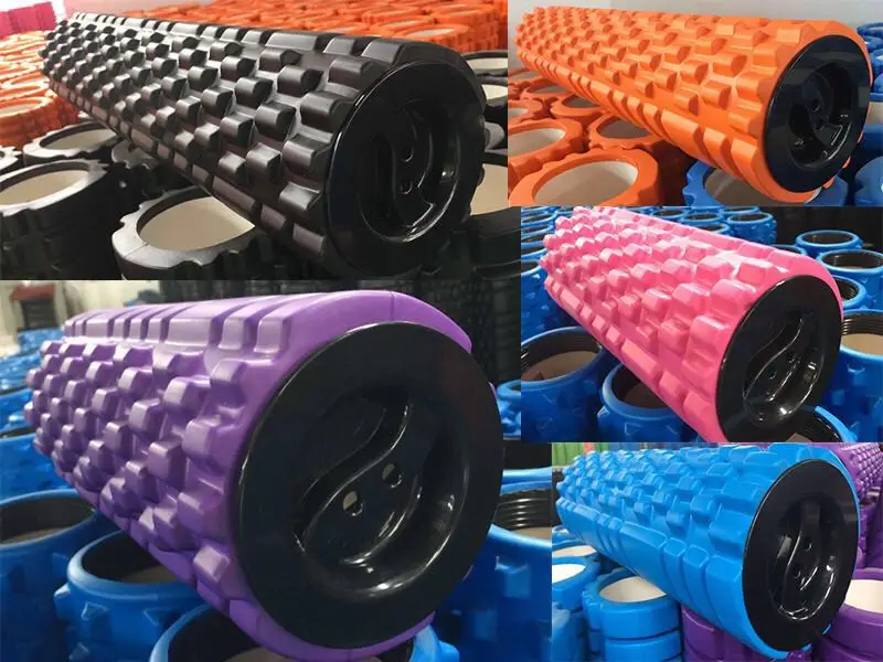 Yoga fitness home exercises gym pilates EVA Hollow Foam Roller Blocks Foamy Column Balance Stick Pilates | Спорт и развлечения