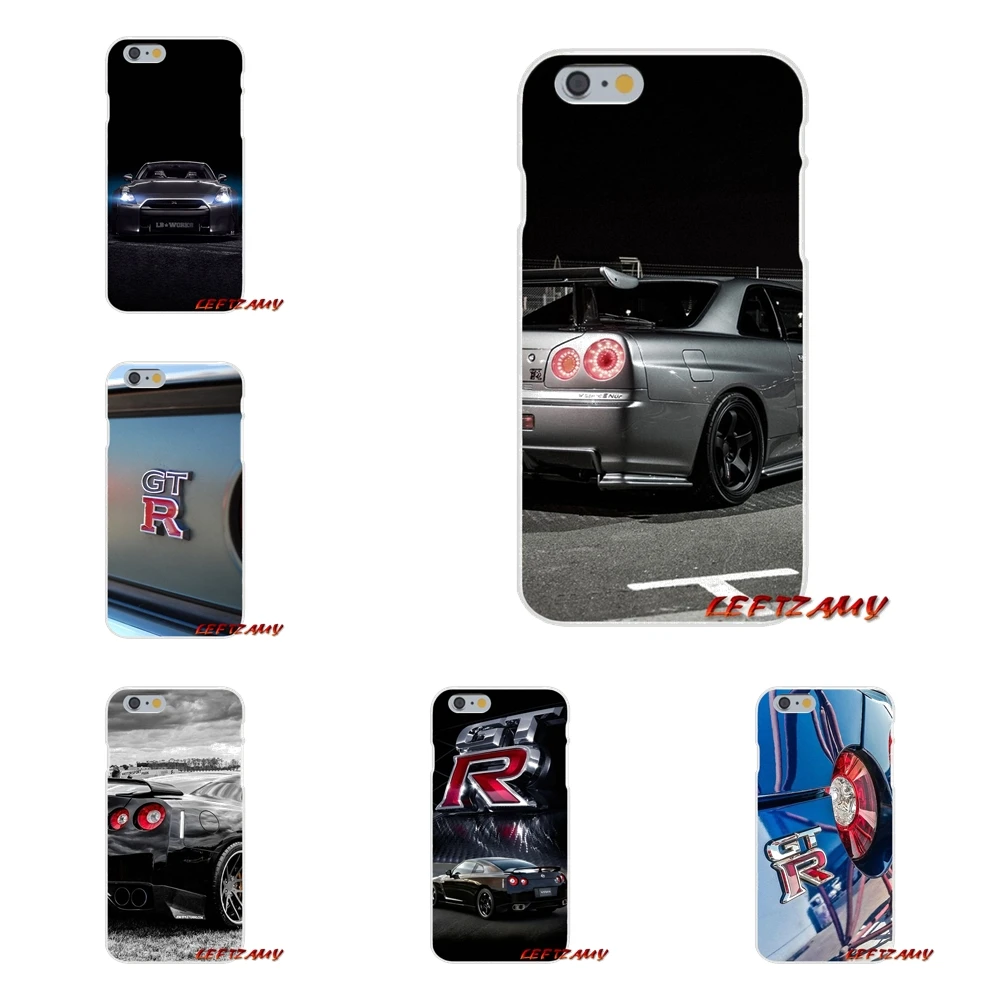 Для Huawei P Smart Mate Y6 Pro P8 P9 P10 Nova P20 Lite Mini 2017 Jdm автомобильный Nissan Gtr металлический