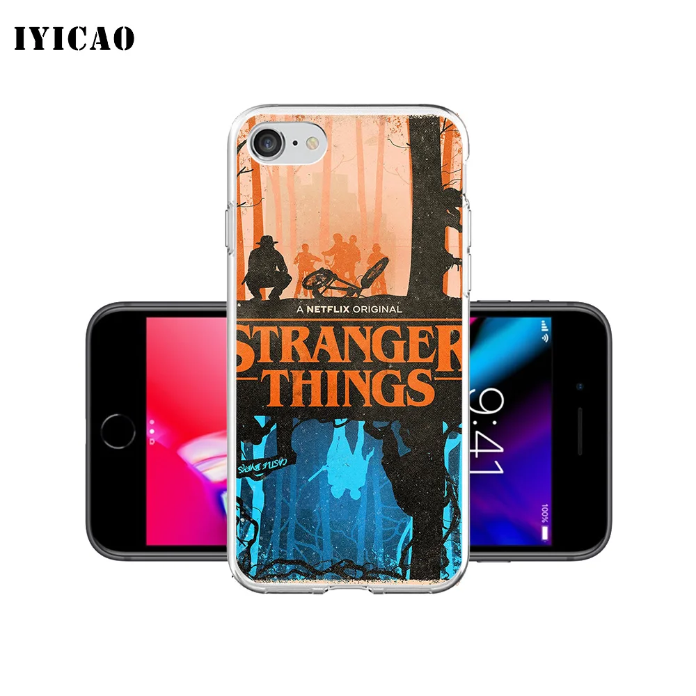 IYICAO Мягкий силиконовый чехол для iPhone X XR XS MAX 6 6s 7 8 Plus 5 5S SE TPU | Мобильные телефоны и