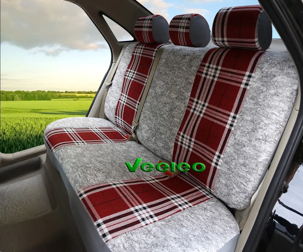 Veeleo + 6 цветов универсальный автомобилей чехлы для honda crv 2008 Accord 7 Insight Civic Fit Поток 3D