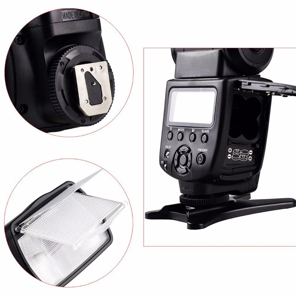 Универсальная камера INSEESI IN 560 IV Plus Беспроводная вспышка или Viltrox JY-680A Вспышка Speedlite с ЖК-экраном для Canon Nikon Pentax