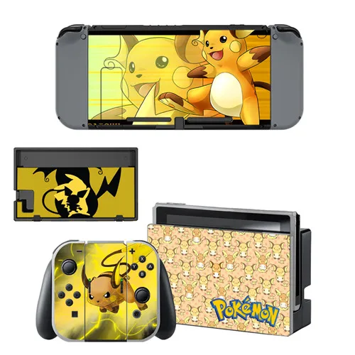 Наклейка Pokemon Go, Виниловая наклейка для kinderdoswitch, наклейка для Nintendo Switch NS, консоль и контроллер Joy-Con - Цвет: YSNS1418