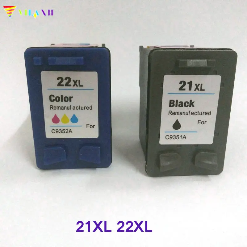 Совместимый картридж Vilaxh для HP 21 22 xl Deskjet 3915 3920 D1530 D1320 D1311 D1455 F2100 F2280 F4100 F4180|ink