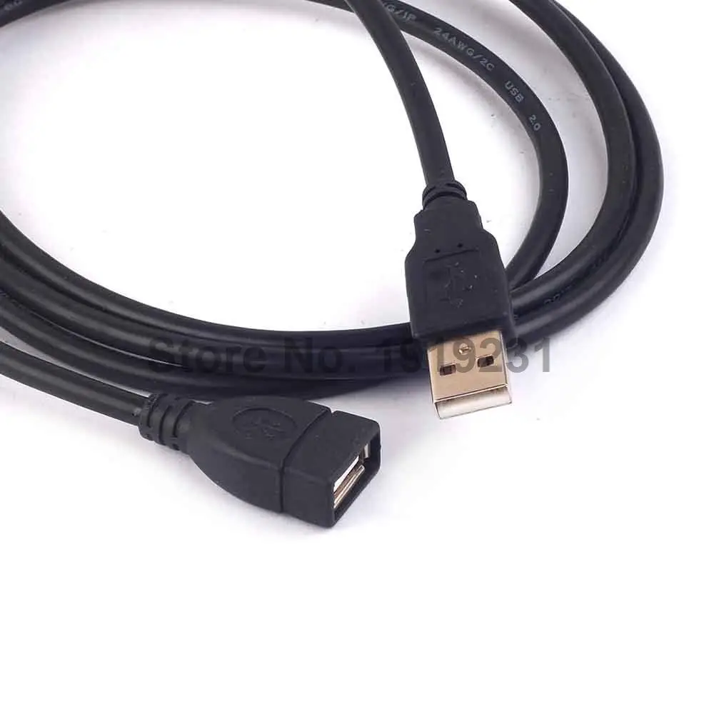 1 шт. 5 м USB2.0 медный провод Удлинительный кабель USB папа к женскому кабелю|extension cable