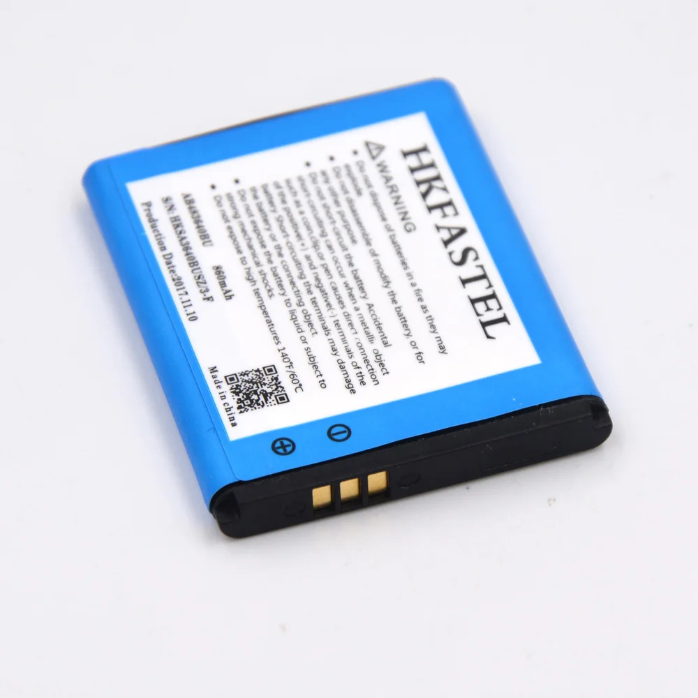 HKFASTEL Новый AB483640BU AB483640CC AB483640DE AB483640DU мобильного телефона Батарея для samsung E200 E208 SGH