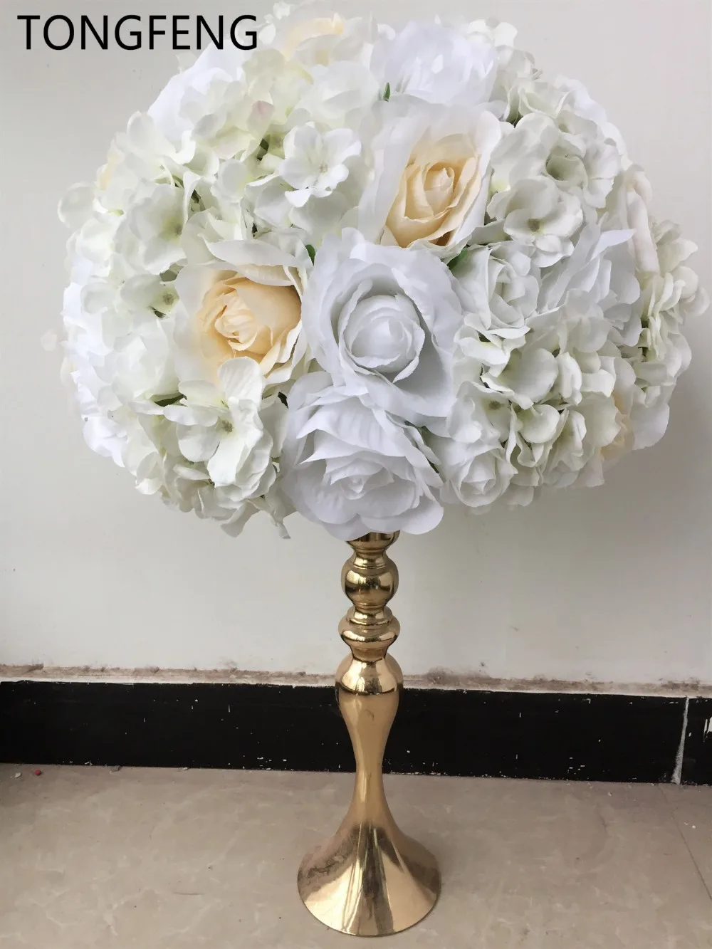 40 см свадебное украшение дорожный свинцовый искусственный цветочный шар