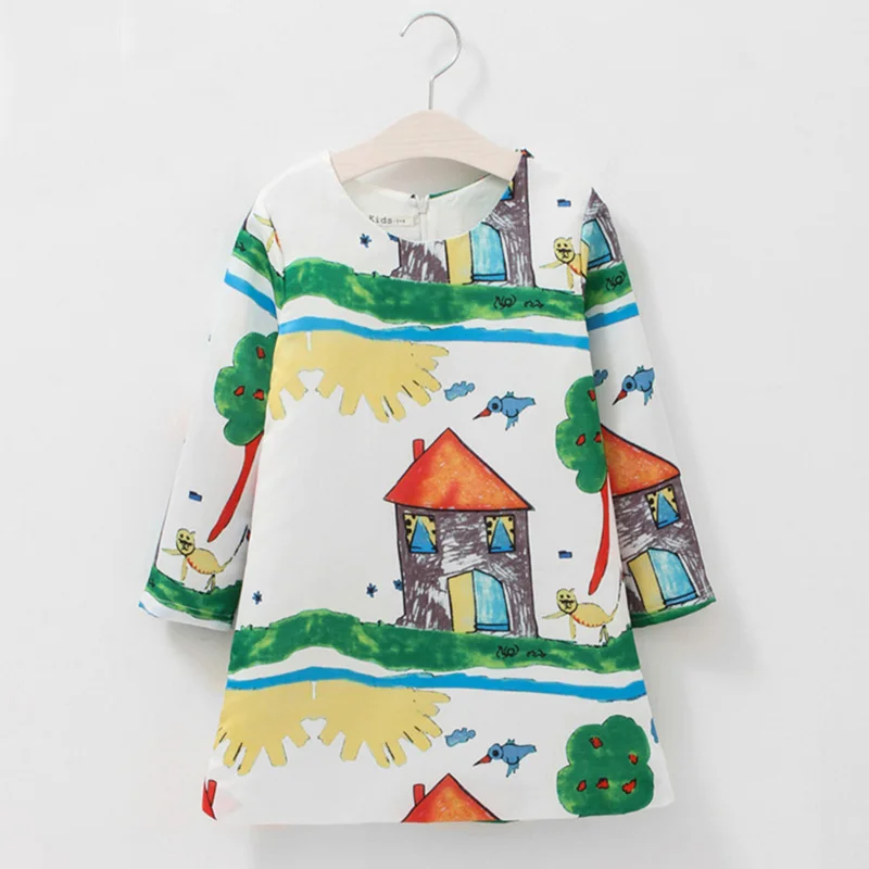 New Girls Dress Children summer dresses wedding spring&ampsummer for girls clothing Elegant princess 7-8-910Yrs | Детская одежда и