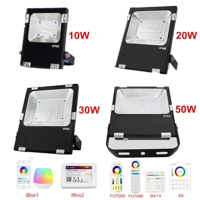 Светодиодный светильник Mi RGB + CCT светодиодный прожектор 10 Вт 20 30 50 Радиочастотный