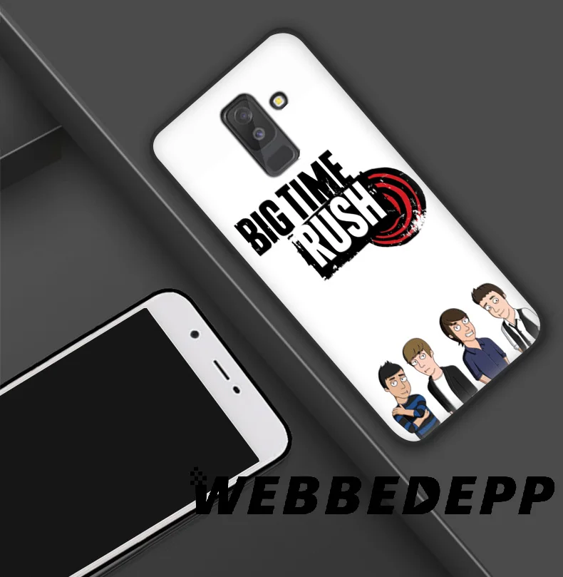 WEBBEDEPP Big Time Rush Soft TPU Silicone Case for Samsung Galaxy S10 S10e S9 S8 Plus S7 S6 Edge &amp J6 Phone |