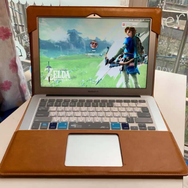 Чехол-подставка для Macbook Air New Pro retina 11,6 12 13 13,3 15 15,4 A1286 PU кожаный чехол для ноутбука планшет защитный чехол для ПК подарок