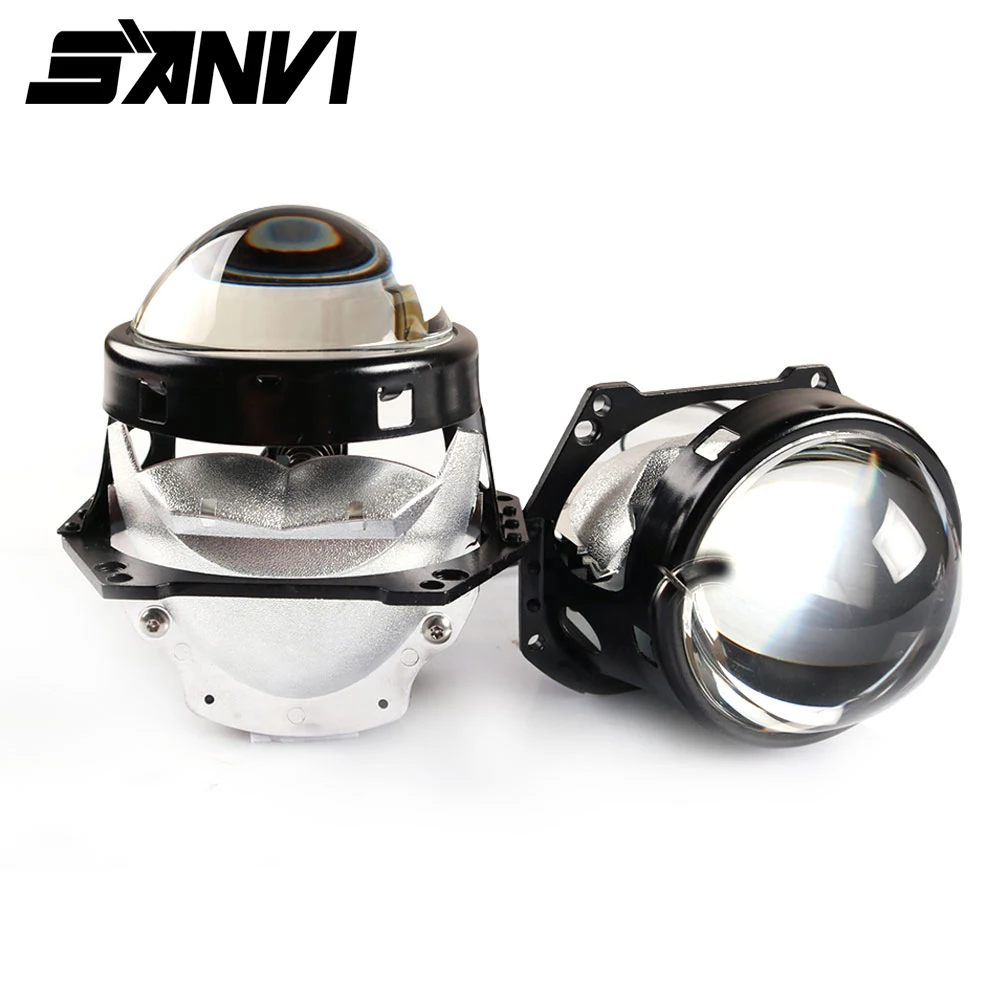 Sanvi 2 шт. 70 Вт 5500K Автомобильный светодиодный головной фонарь 3 дюйма Bi прожектор