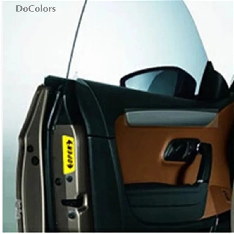 DoColors Автомобильная дверь открытая предупреждающая наклейка чехол для Volkswagen Bora