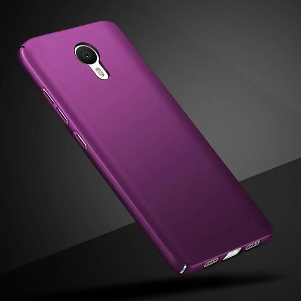 Модный жесткий пластиковый чехол для Meizu M3S M5S M5C A5, чехлы для Meizu U10 U20, чехол Pro 6, полное покрытие, PC, Meizu M3, Note, M6, Note, чехол для телефона - Цвет: Purple