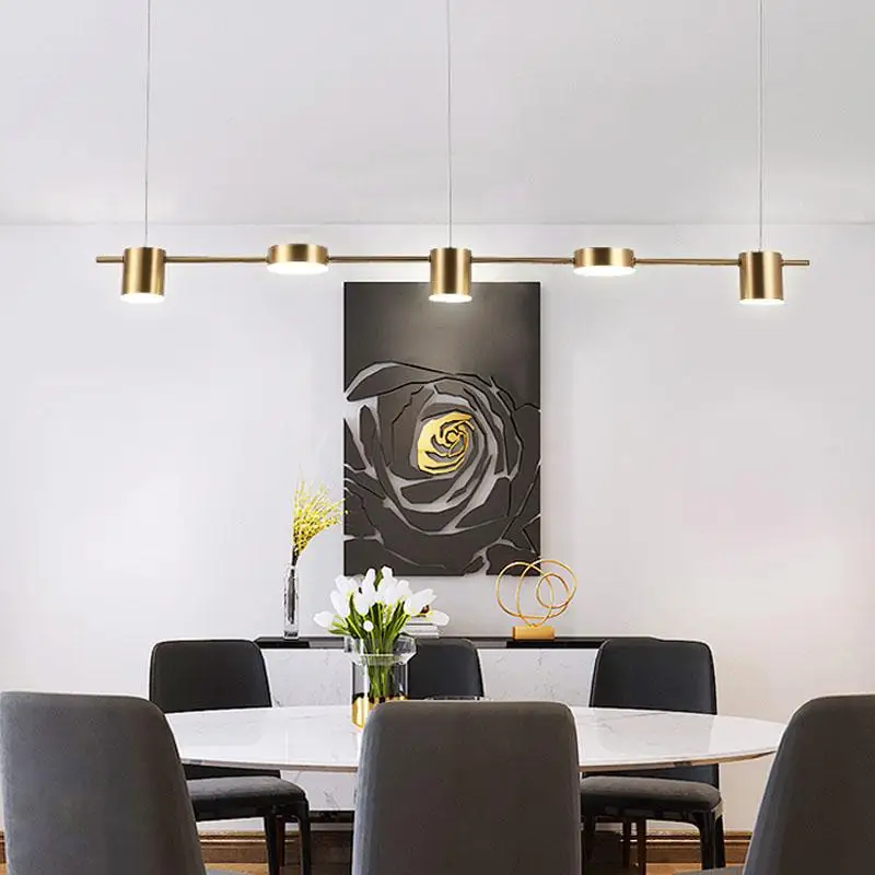 

2019 Nordic style extremely simple chandelier post modern restaurant long chandelier modern chandelier bar chandelier