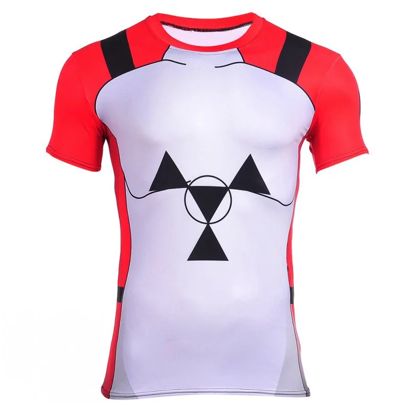 Классическая мужская футболка с короткими рукавами персонажами аниме Camiseta Digimon
