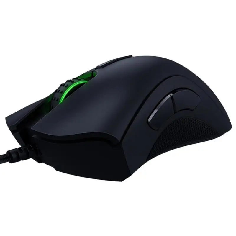 Razer DEATHADDER ELITE mouse s USB Проводная эргономичная игровая мышь с подсветкой 16000 dpi программируемая оптическая мышь для макросъемки