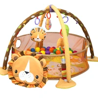 lion baby play mat 0 1 year playmat gym carpet crawling mat in the nursery turtle toy net support 3 in 1 marine ball pool fence