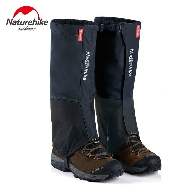 Black Naturehike походные гетры на открытом воздухе водонепроницаемые походные горные охотничьи треккинговые пустынные водонепроницаемые походные гетры анти-слеза для обуви - Цвет: Black
