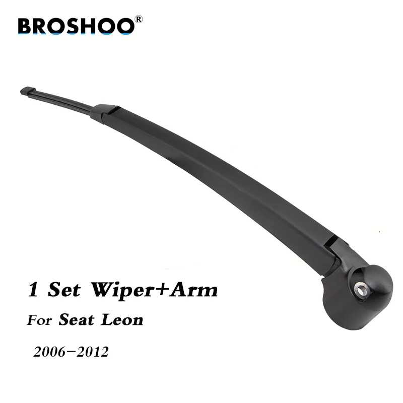 BROSHOO Car Rear Wiper Blades Back Windscreen Arm For Seat Leon Hatchback (2006-2012) 285mm Windshield Auto Accessories | Автомобили и