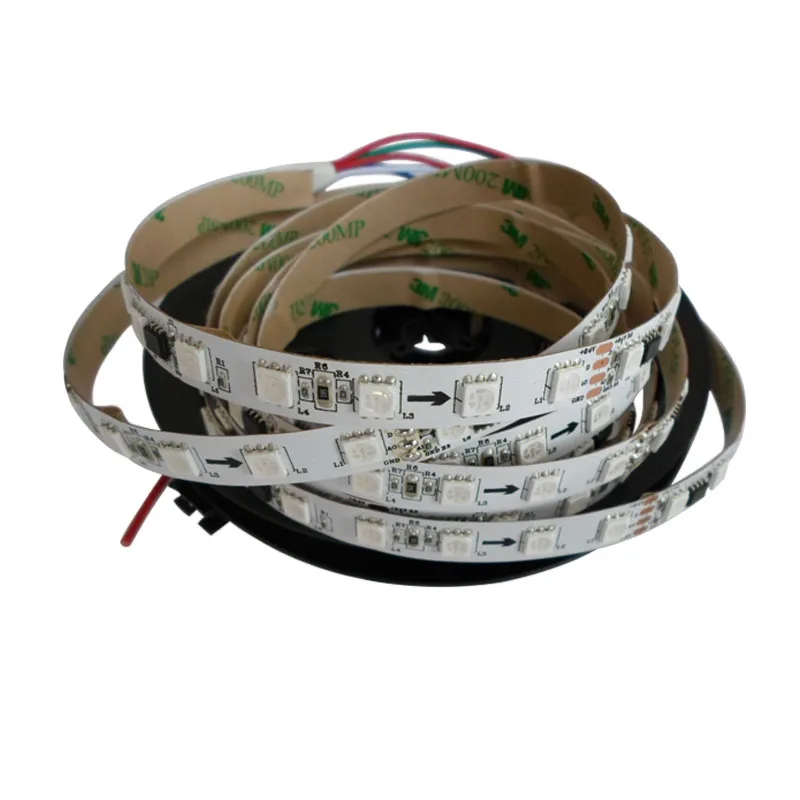 

20mX High quality WS2811 dream color digital led strip DC12V 60LED/m 20IC/m express free shipping