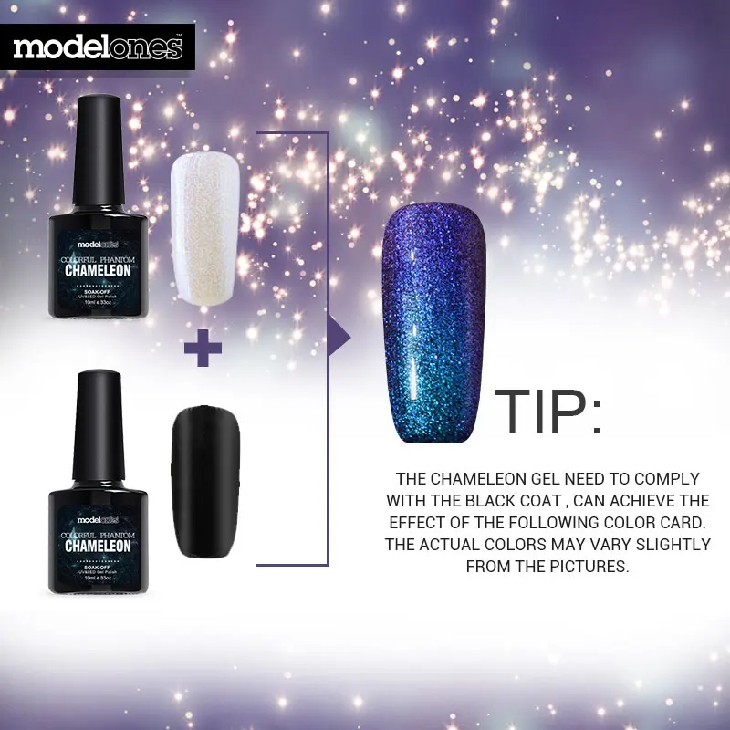Modelones новейший Phantom Хамелеон Гель для ногтей УФ лак Led замачиваемый Vernis