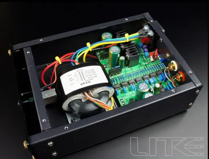 Горячая Распродажа LITE TDA1543 x8 аудио усилитель DAC-AH D/A конвертер, процессор