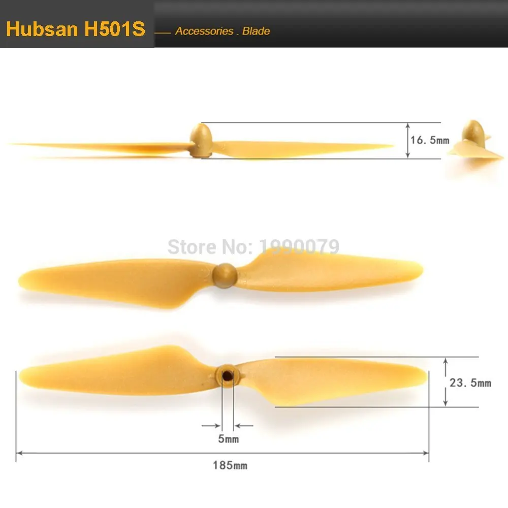 Пропеллеры для квадрокоптера HUBSAN H501S X4 / H501C H501A H501M MJX B3 | Игрушки и хобби