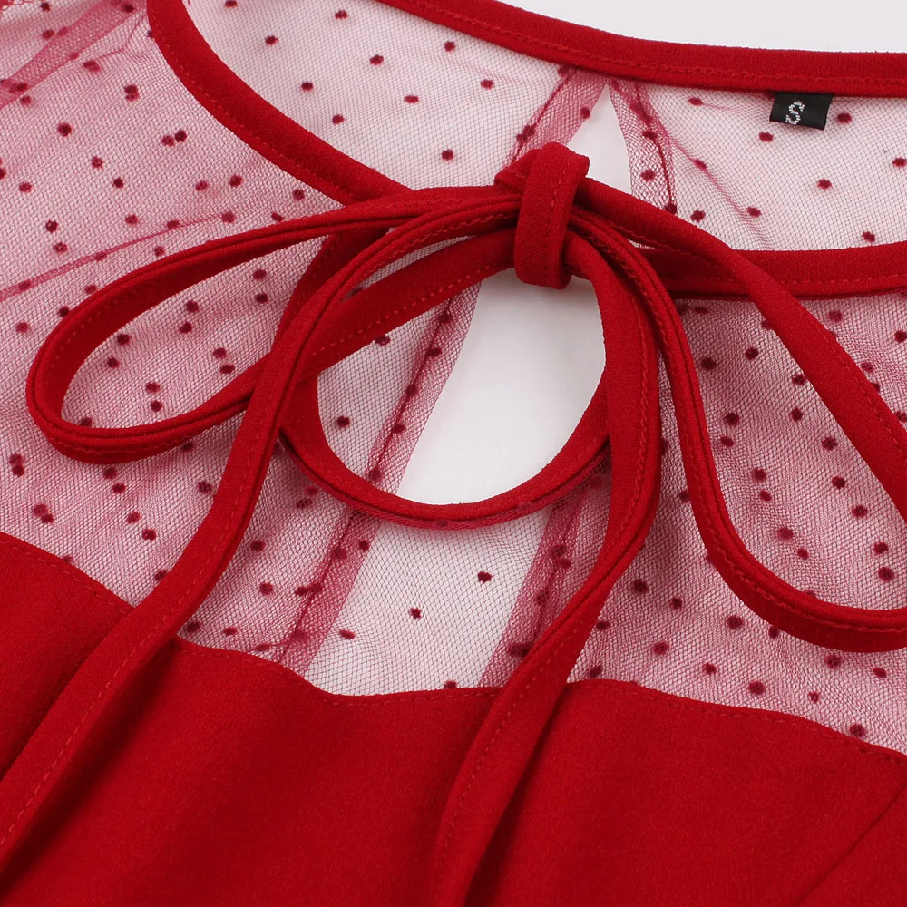 Женское винтажное платье трапеция Kenancy Ретро стиль с короткими рукавами и