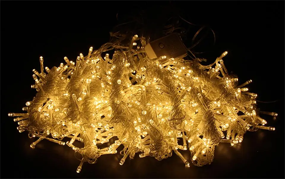 Гирлянда светодиодная водонепроницаемая 3/6x3 м|garden fairy lights|party decoration fairyfairy christmas |