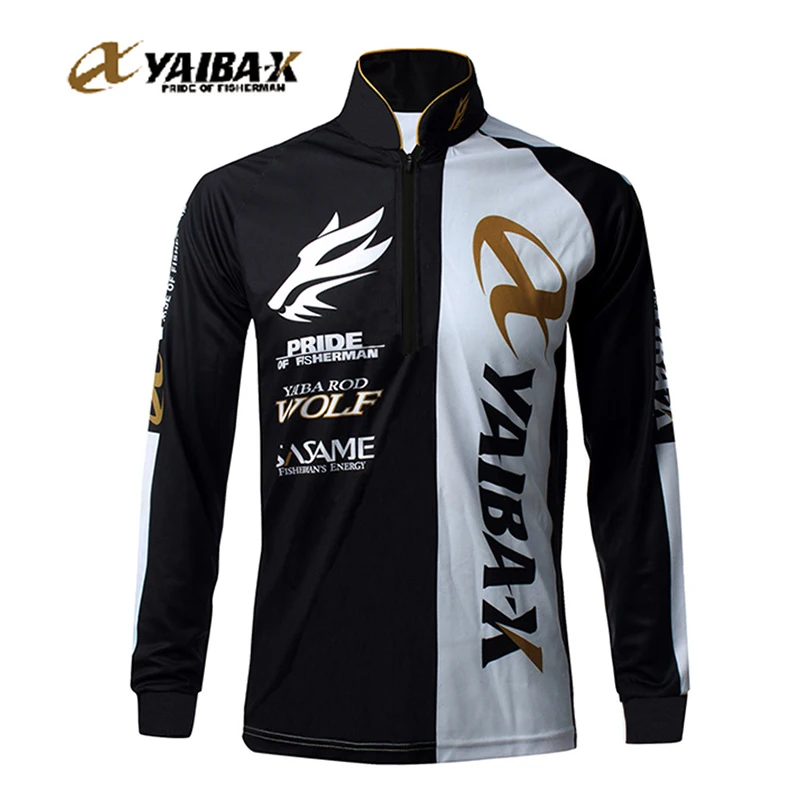 YAIBA-X Рыбалка Костюмы Для мужчин рыбалка футболка быстросохнущие одежда с