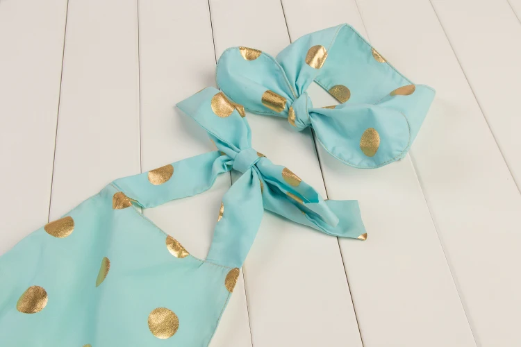 Roupa infantil/детский летний стильный комбинезон в Золотой горошек 4 цвета без рукавов