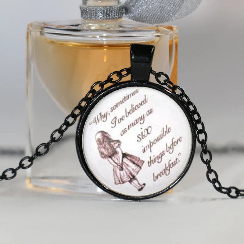 Цепочка с подвеской Алиса в стране чудес | Украшения и аксессуары