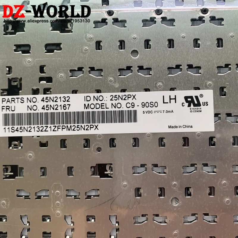 Новая Оригинальная шведская финская клавиатура для Thinkpad T410 T420 T410S T420S X220 X220i T510 W510