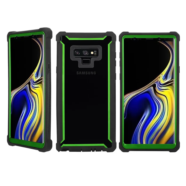 Heavy Duty Protection Doom armor PC TPU Phone Case for Samsung Galaxy S8 S9 S10 Plus Note 8 9 S10e E Shockproof Dustproof Cover
